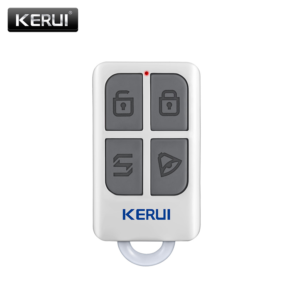 Home Security Devices - KERUI bezprzewodowy, wysokowydajny przenośny pilot 4-przyciskowy