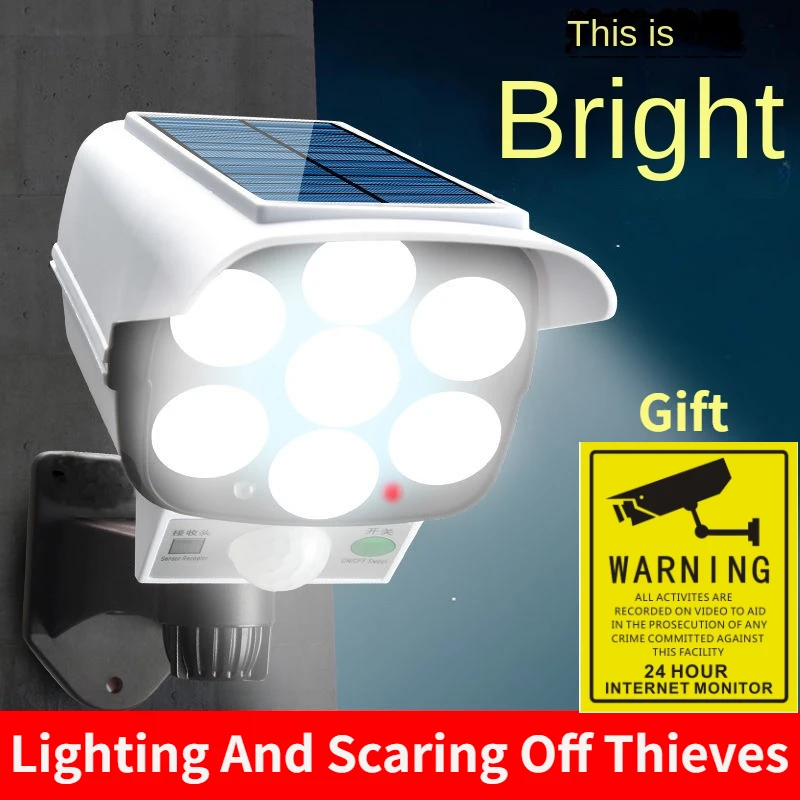 Home Security La - Zewnętrzna lampa słoneczna z czujnikiem ruchu