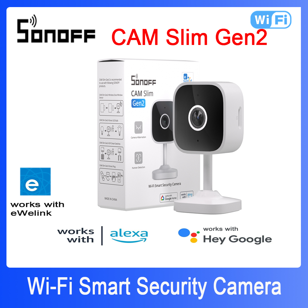 Home Security Google Camera - SONOFF CAM Slim Gen2 WiFi inteligentna