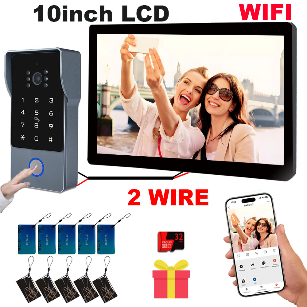 Home Security Cameras Uk - Tuya Wifi Inteligentny Dom Wideodomofon Wideorejestrator