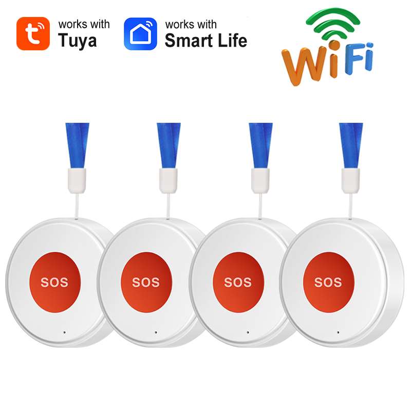 Home Security Devices - Przycisk alarmowy WiFi SOS Smart Life