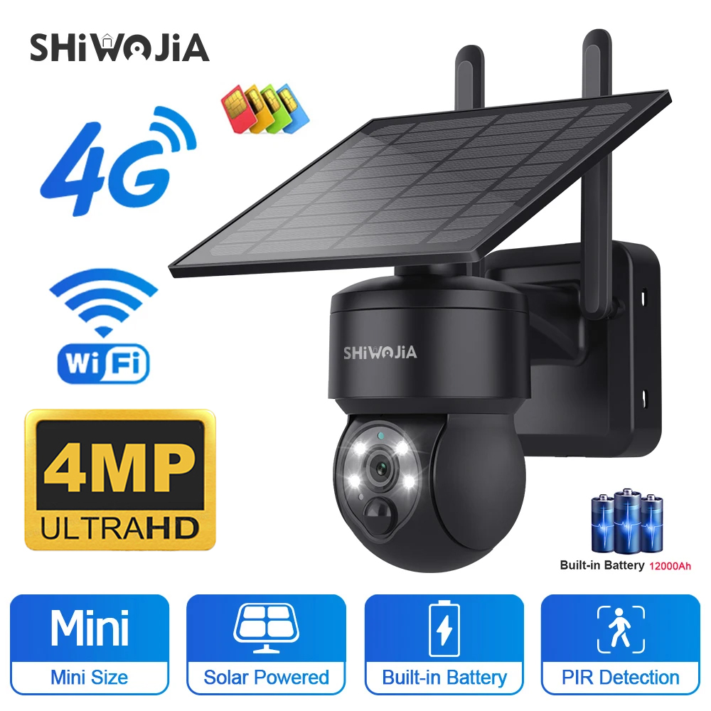 SHIWOJIA WIFI bezprzewodowa ka – Home Security Cameras Wireless recenzja i cena