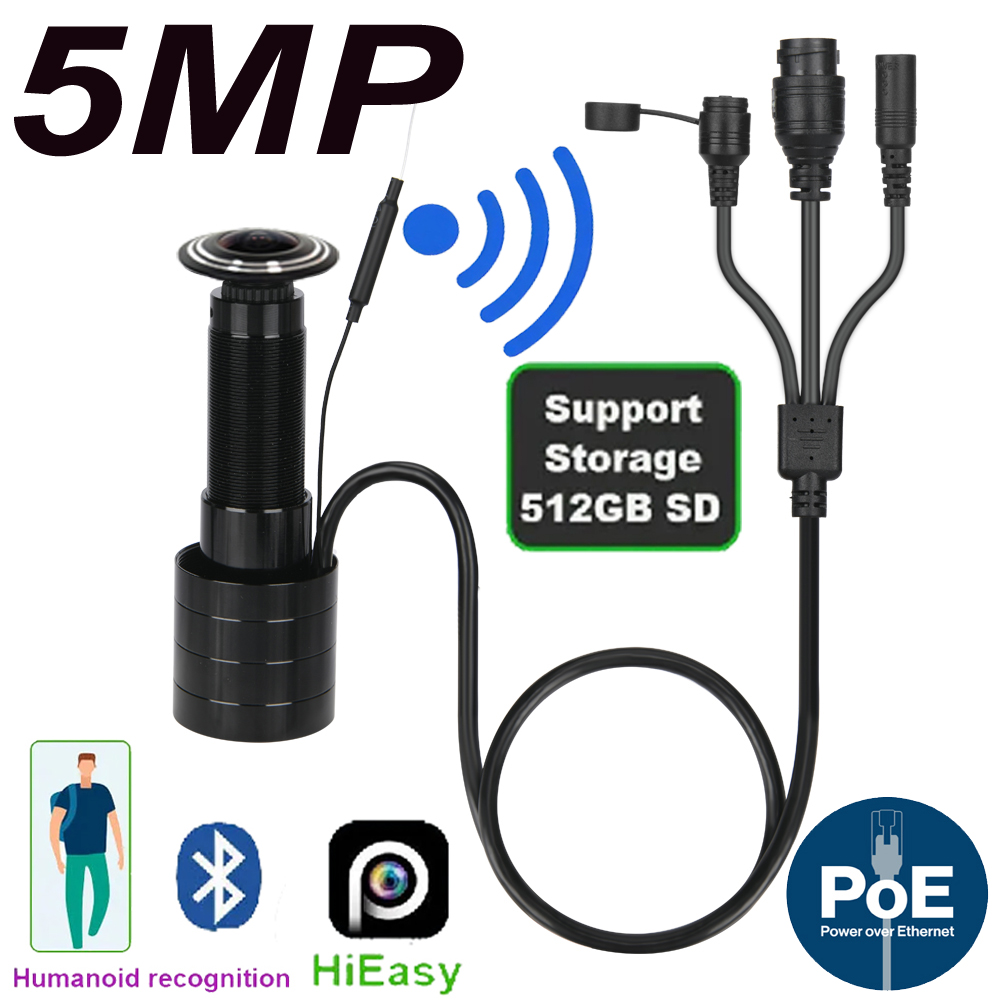 Kamera IP POE do drzwi 5MP Min – Home Security La recenzja i cena