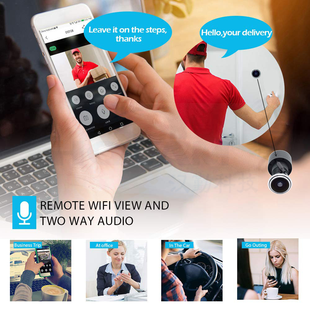 Kamera IP POE do drzwi 5MP Min – Home Security La recenzja i cena