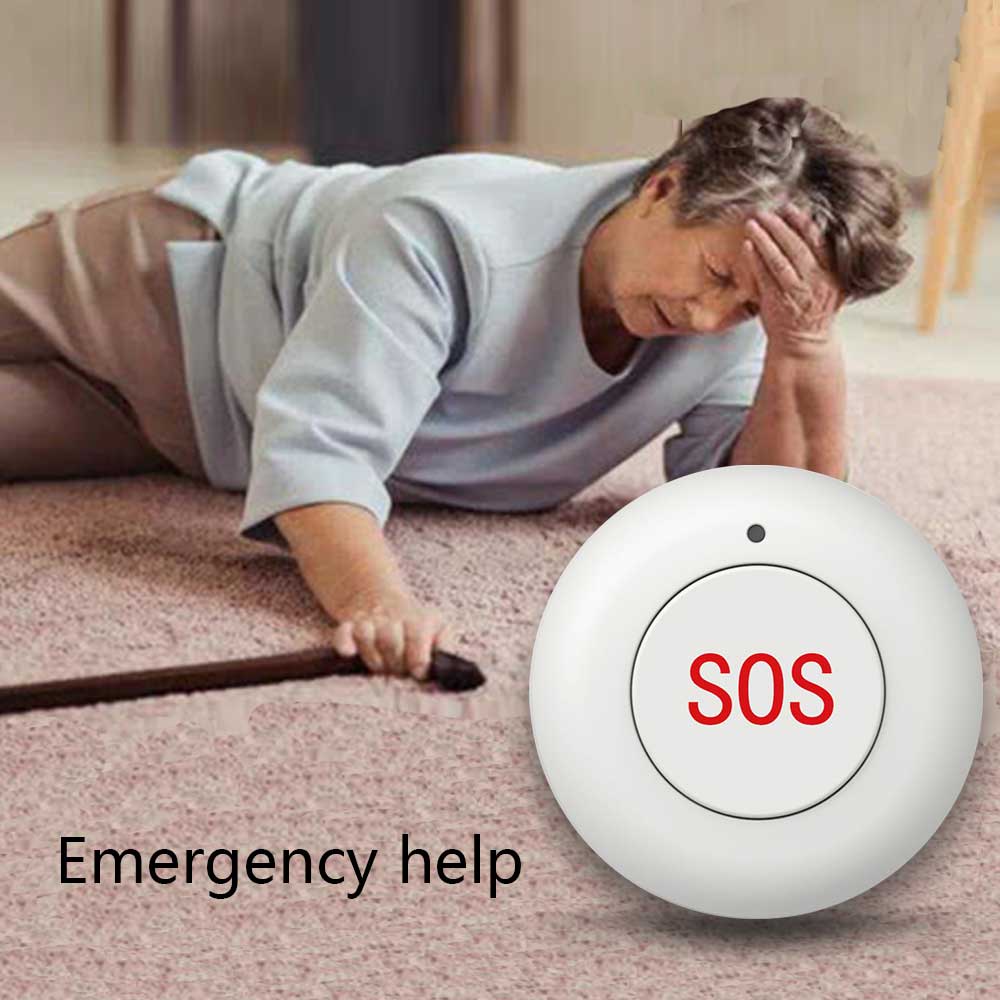 Bezprzewodowy przycisk SOS, in – Home Security Devices recenzja i cena