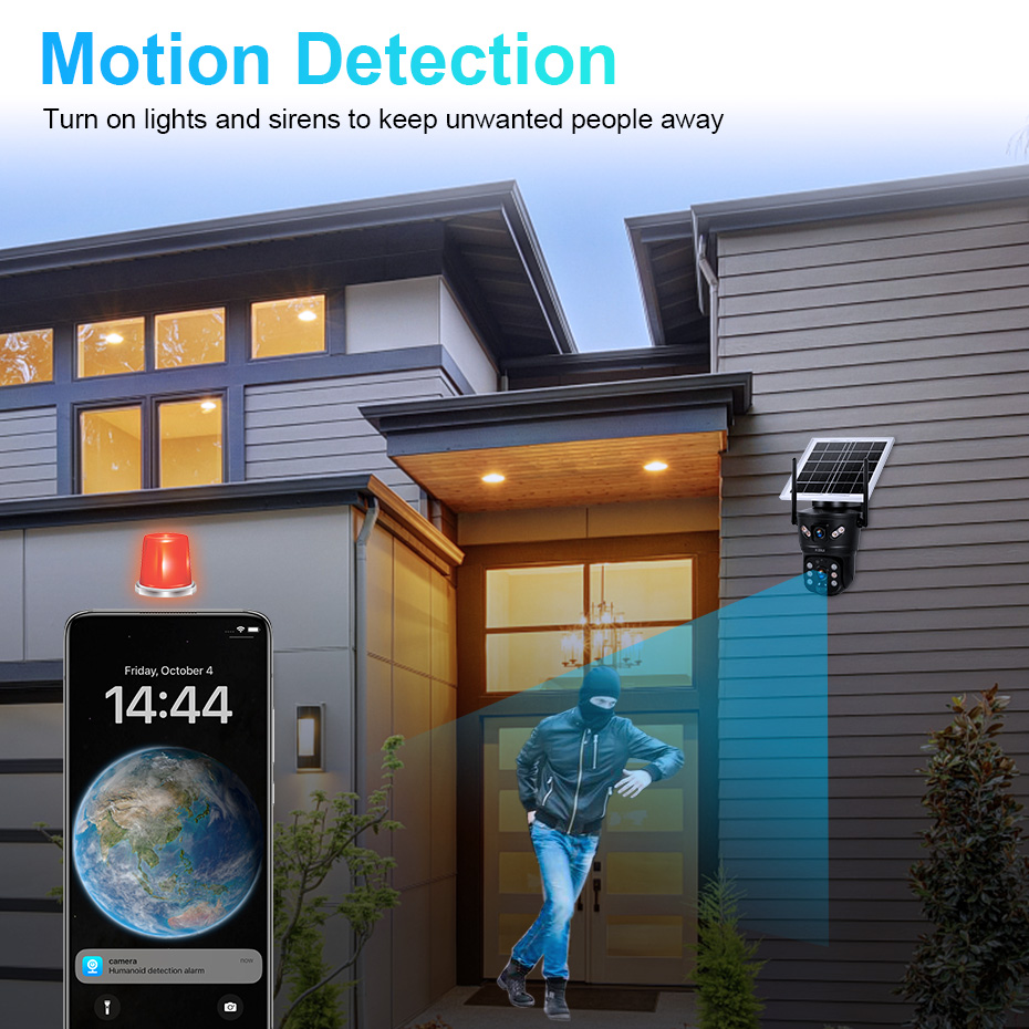 KERUI 6MP 4G SIM WiFi Kamera S – Home Security La recenzja i cena