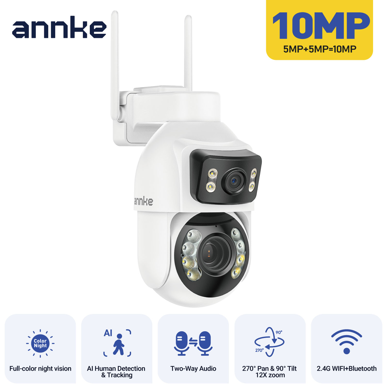 Kamera bezpieczeństwa ANNKE 3- – Home Security Google Camera recenzja i cena