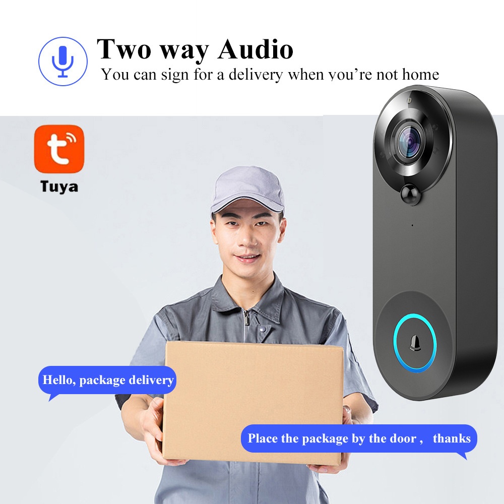 Tuya Bezprzewodowy Dzwonek do  – Home Security La recenzja i cena