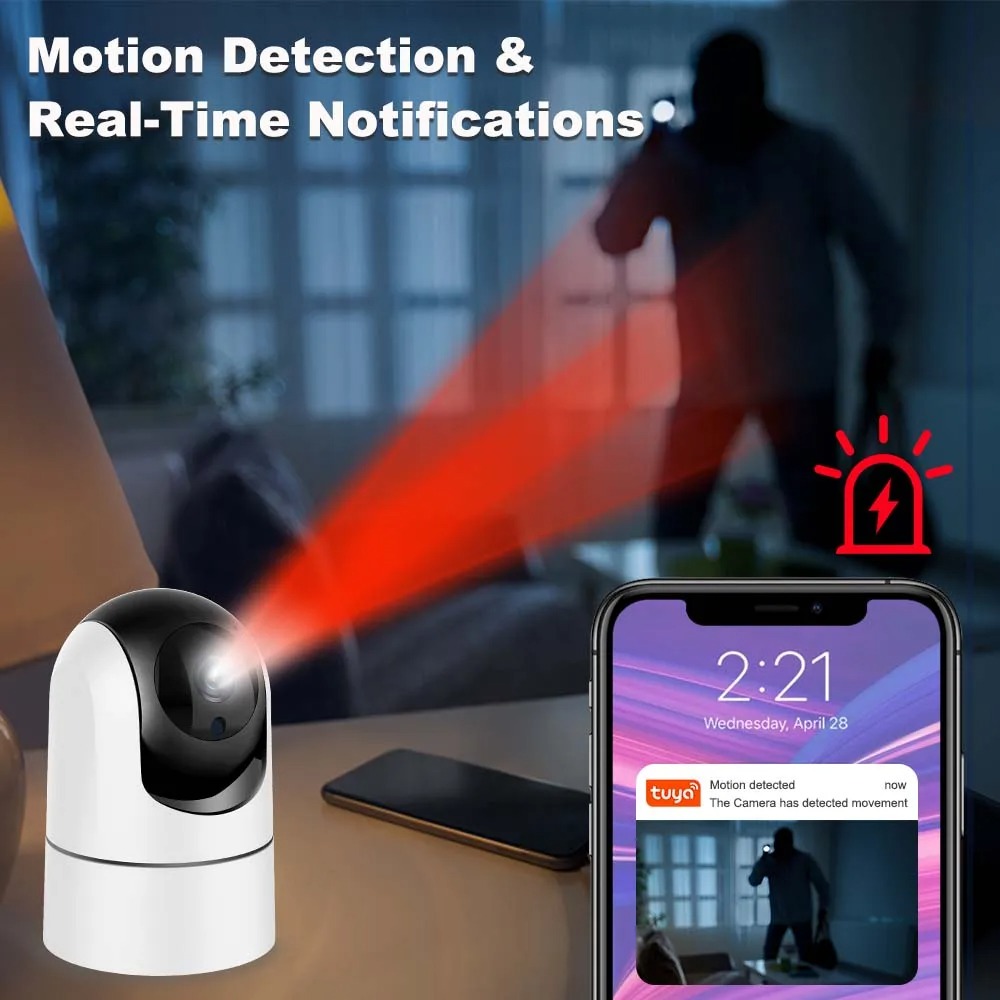 Kamera WiFi 6MP Tuya Smart Hom – Home Security Google Camera recenzja i cena