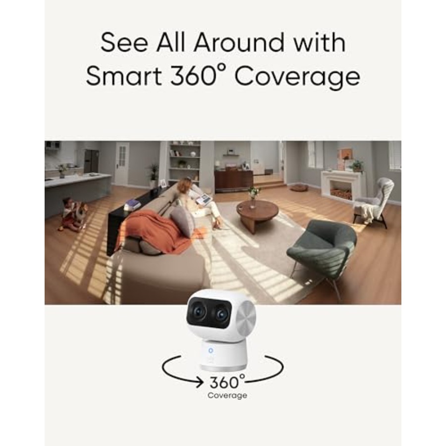 Kamera wewnętrzna 4K S350 do m – Home Security Cameras No Subscription recenzja i cena