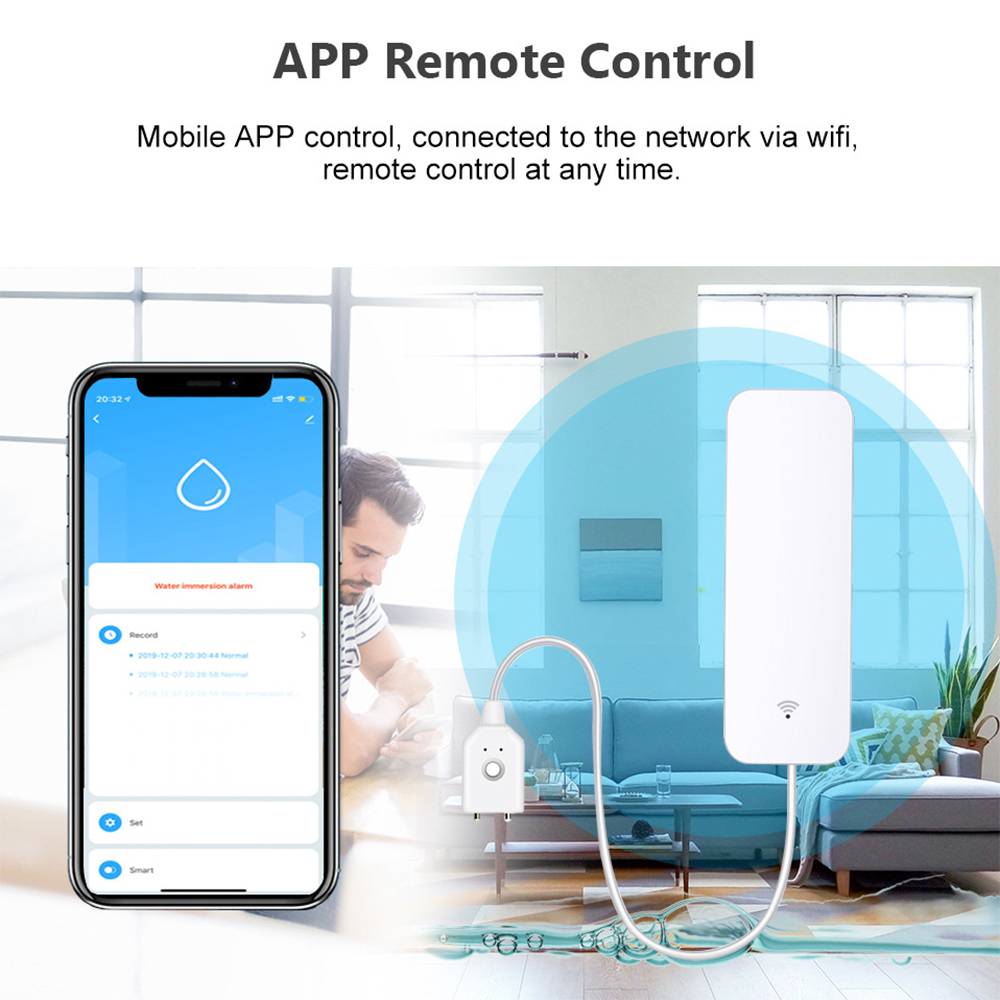 Tuya WiFi czujnik wycieku wody – Home Security Devices recenzja i cena