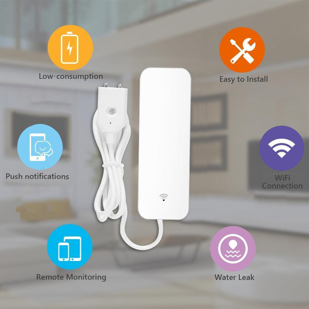Tuya WiFi czujnik wycieku wody – Home Security Devices recenzja i cena