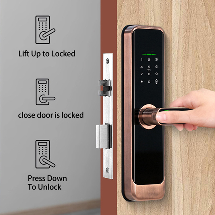 Cyfrowy inteligentny zamek do  – Home Security Locks recenzja i cena