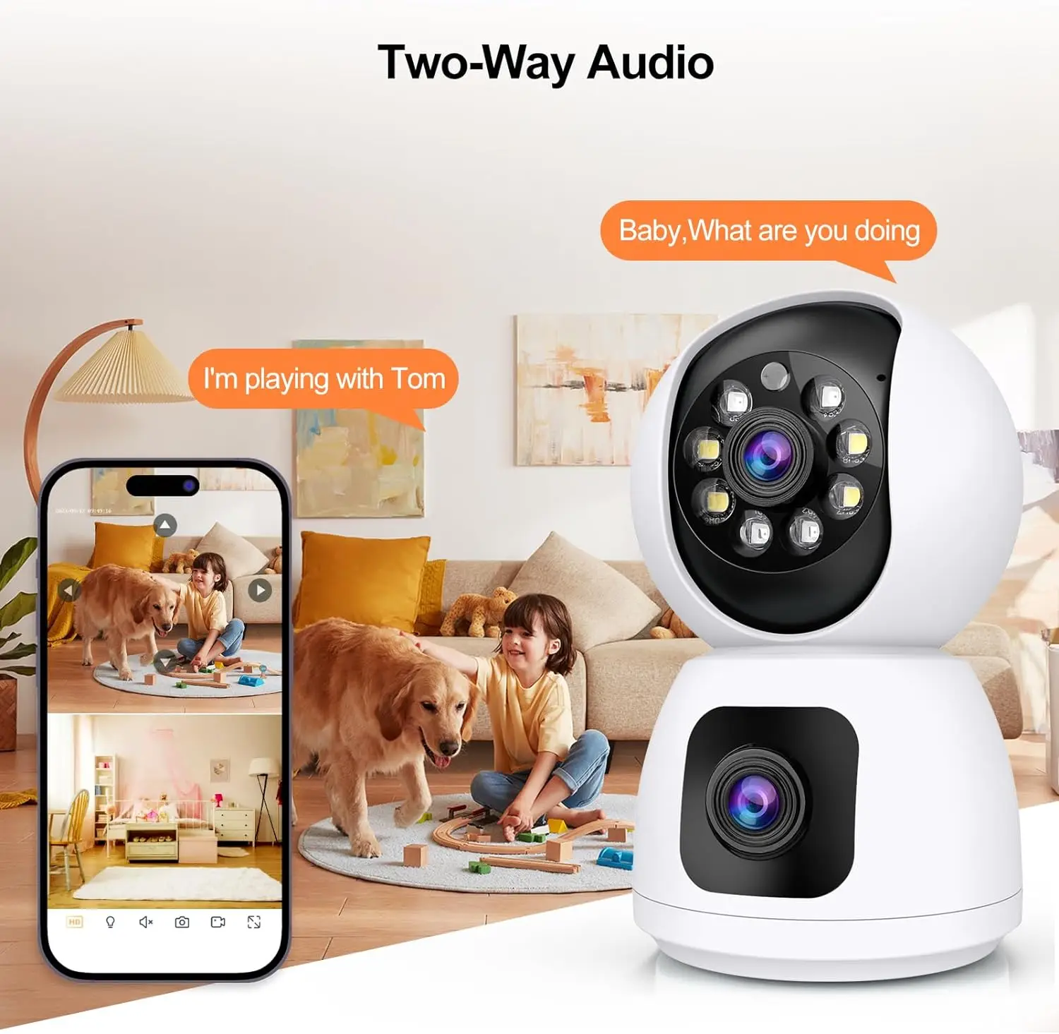 Kamera Tuya 4K 8MP HD WiFi Wew – Home Security Google Camera recenzja i cena