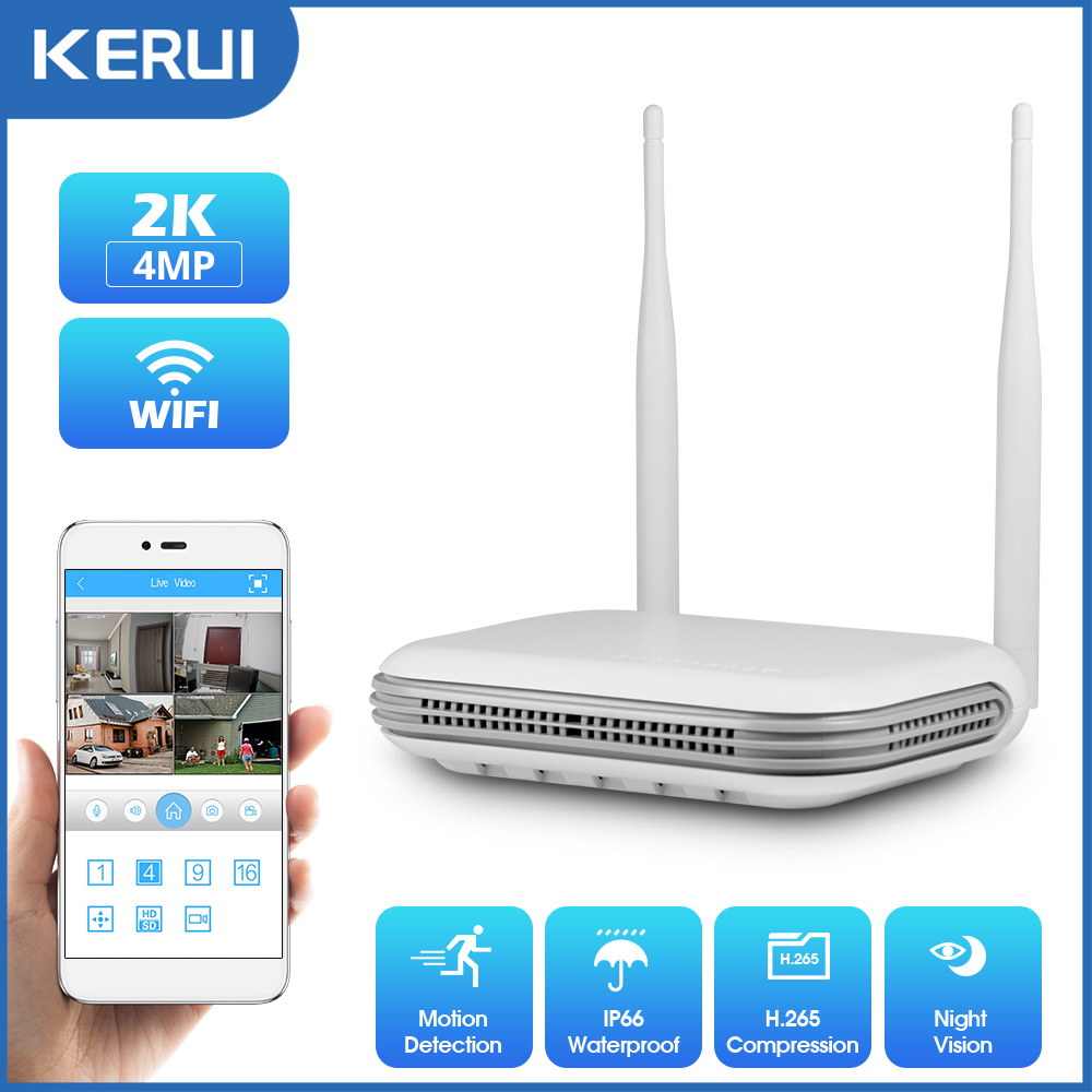 KERUI 2K 3K 4MP 8CH NVR WIFI O – Home Security And Monitoring recenzja i cena
