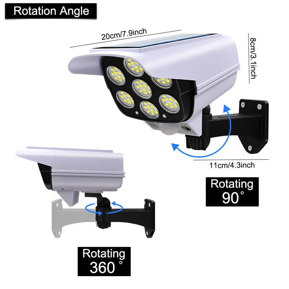 Zewnętrzna lampa słoneczna z c – Home Security La recenzja i cena
