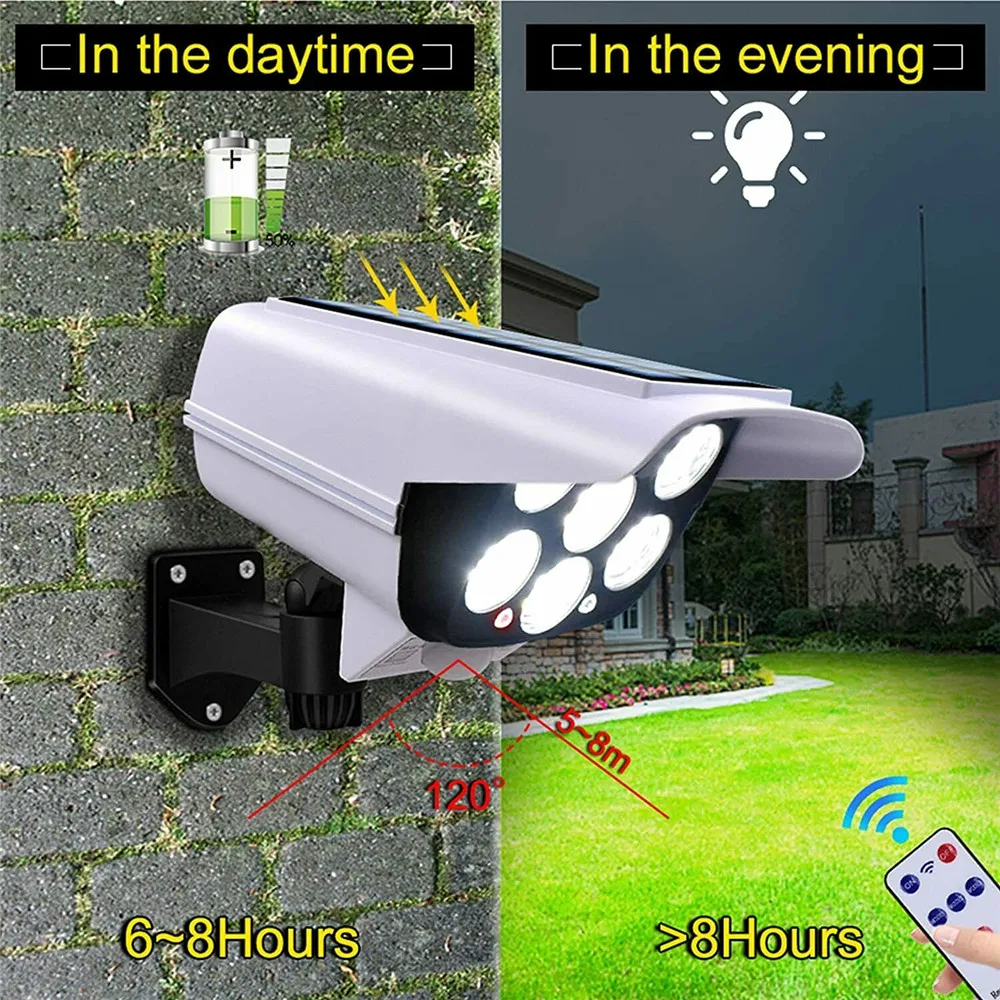 Zewnętrzna lampa słoneczna z c – Home Security La recenzja i cena