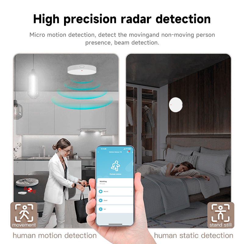 Czujnik obecności człowieka Tu – Home Security Devices recenzja i cena