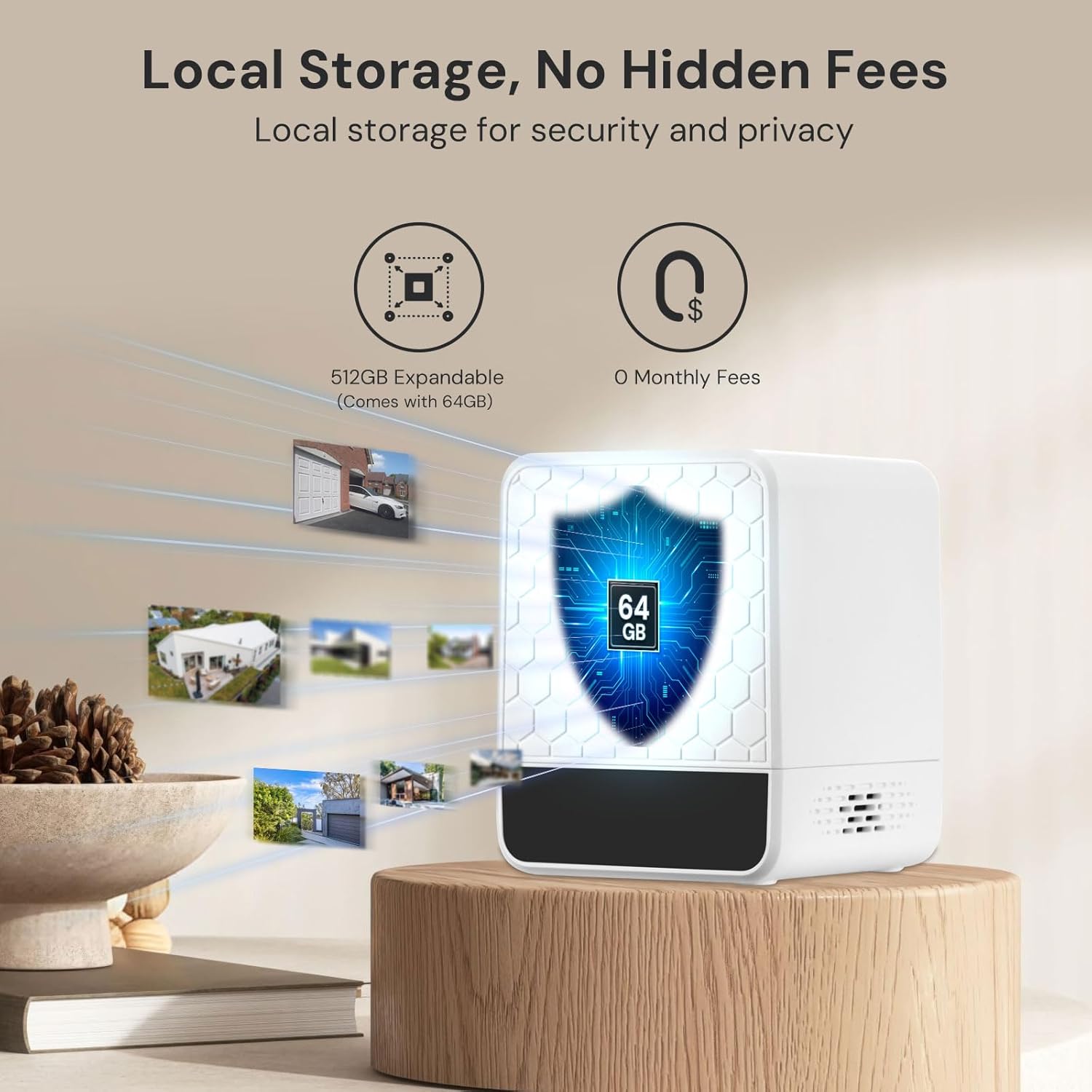 Bezprzewodowy zewnętrzny syste – Home Security Cameras No Subscription recenzja i cena
