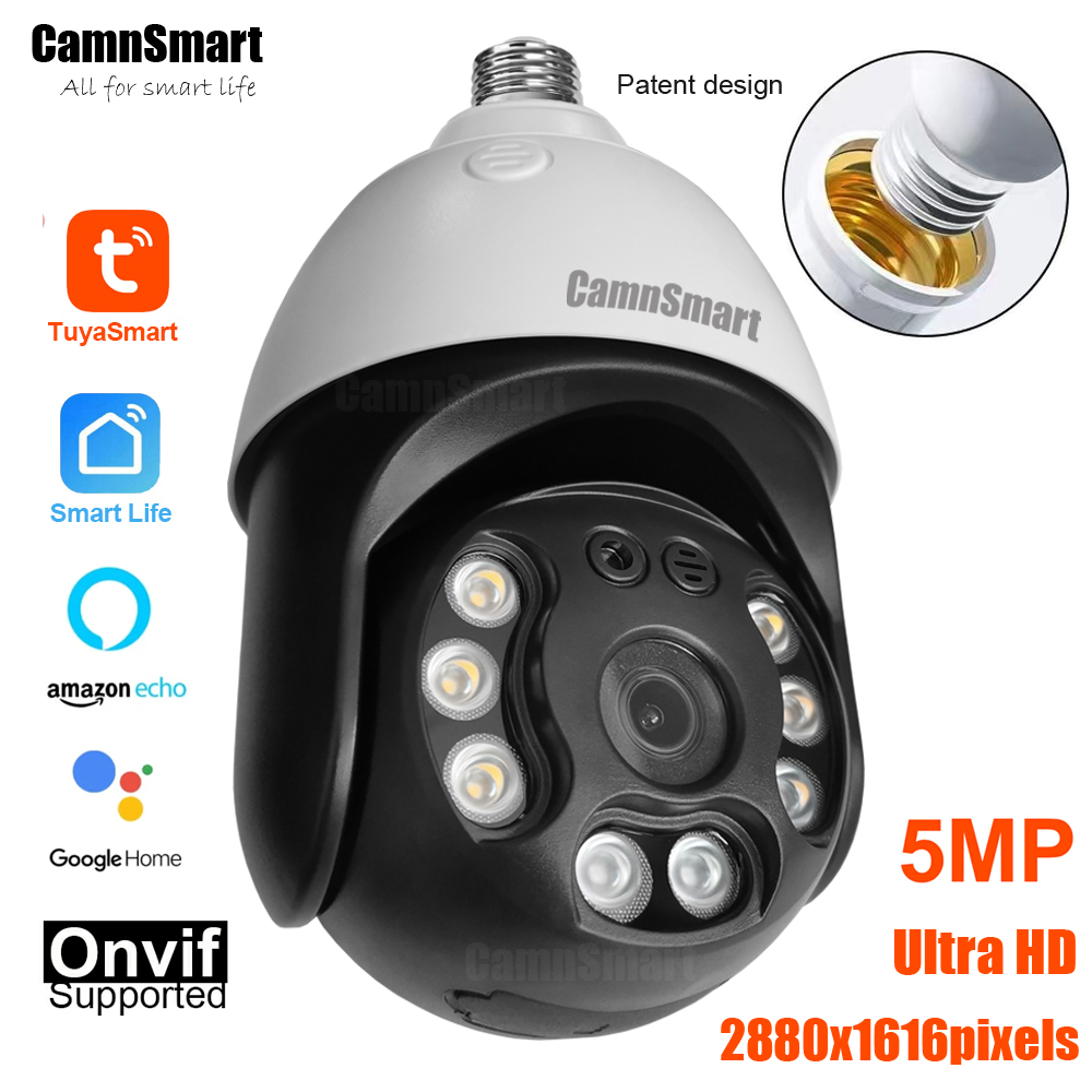 Camnsmart Tuya 5MP Alexa Wifi  – Home Security Google Camera recenzja i cena