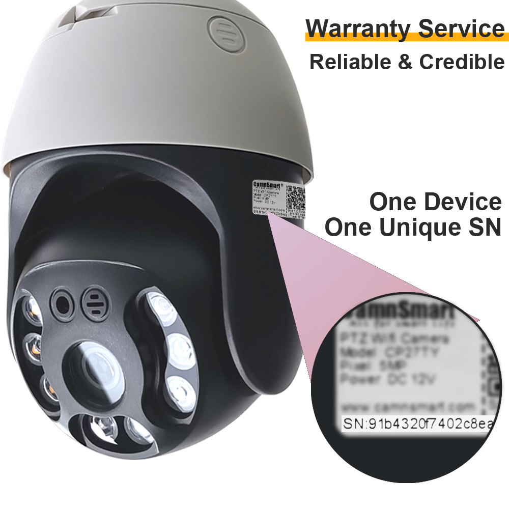 Camnsmart Tuya 5MP Alexa Wifi  – Home Security Google Camera recenzja i cena