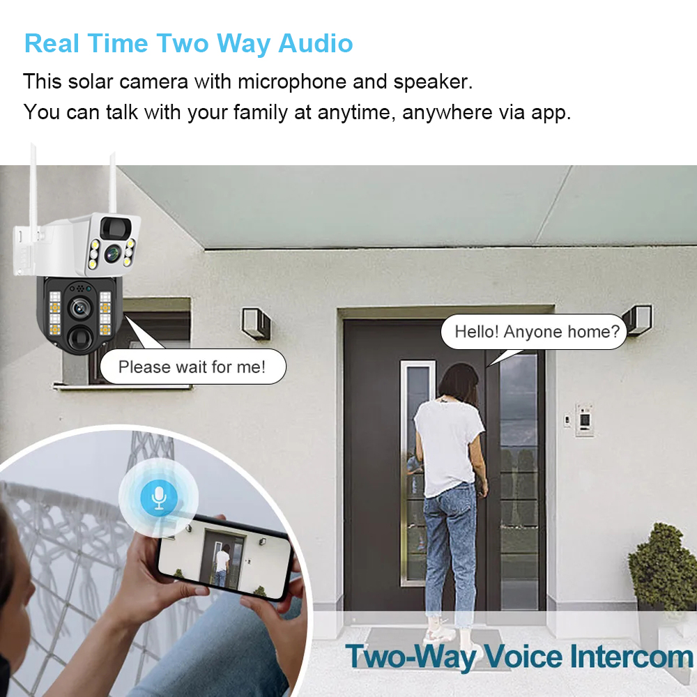 WiFi/4G kamera słoneczna IP ka – Home Security La recenzja i cena