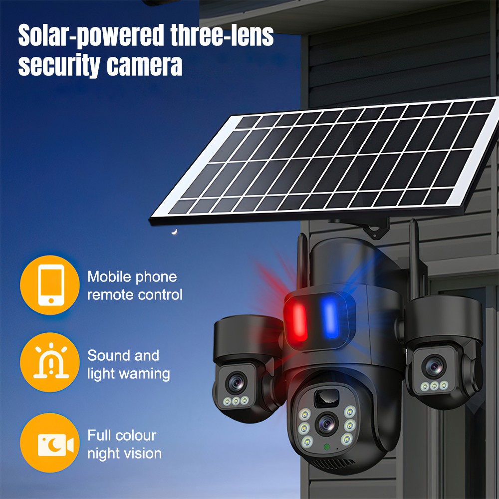 Zewnętrzna kamera solarna WiFi – Home Security Cameras Wireless recenzja i cena