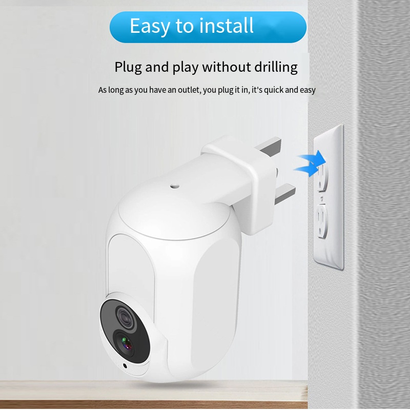 Kamera Tuya do montażu w gniaz – Home Security Google Camera recenzja i cena