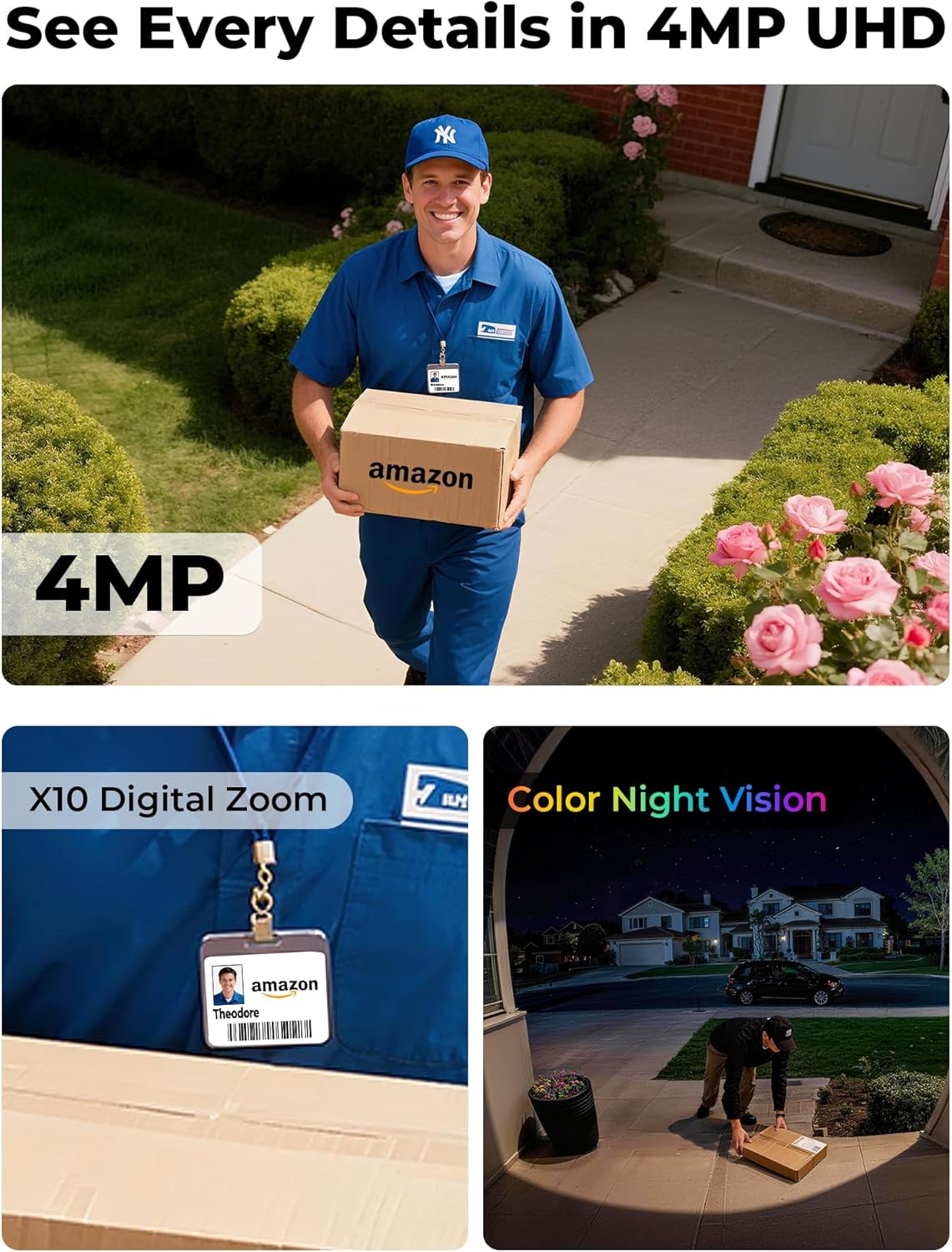Bezprzewodowe kamery bezpiecze – Home Security Cameras No Subscription recenzja i cena