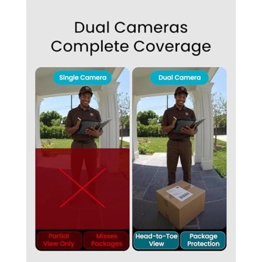 Bezprzewodowy dzwonek do drzwi – Home Security Cameras No Subscription recenzja i cena