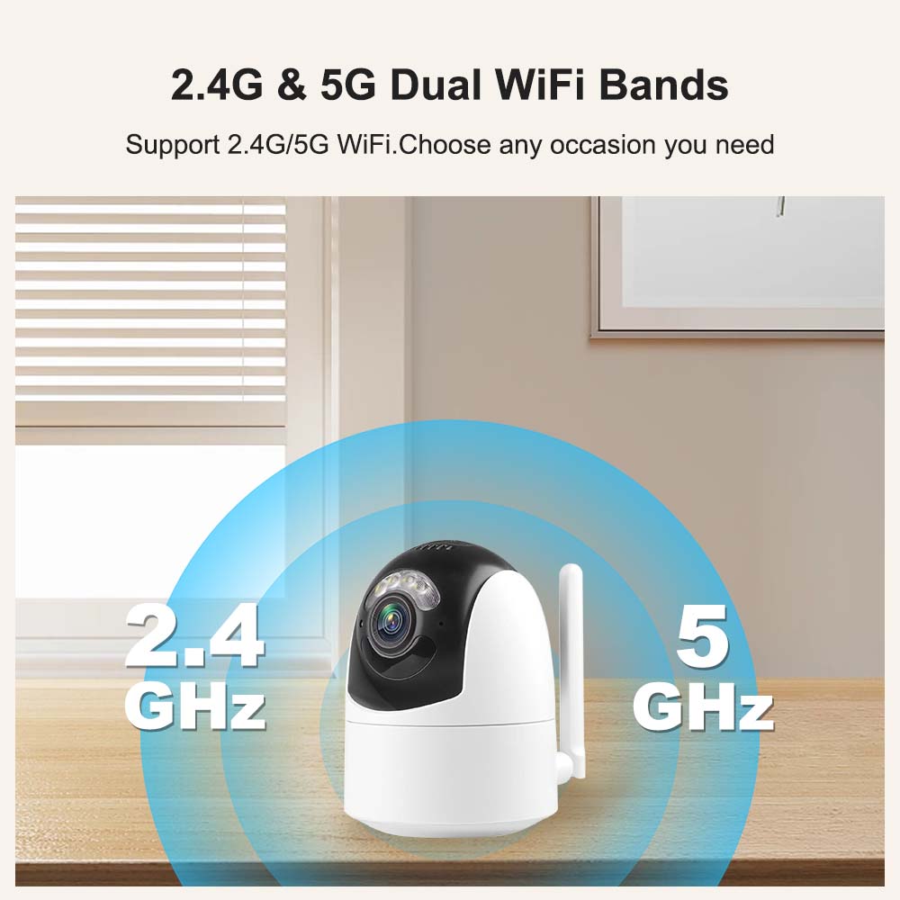 Kamera IP Tuya 5G WIFI 6MP Ale – Home Security Google Camera recenzja i cena