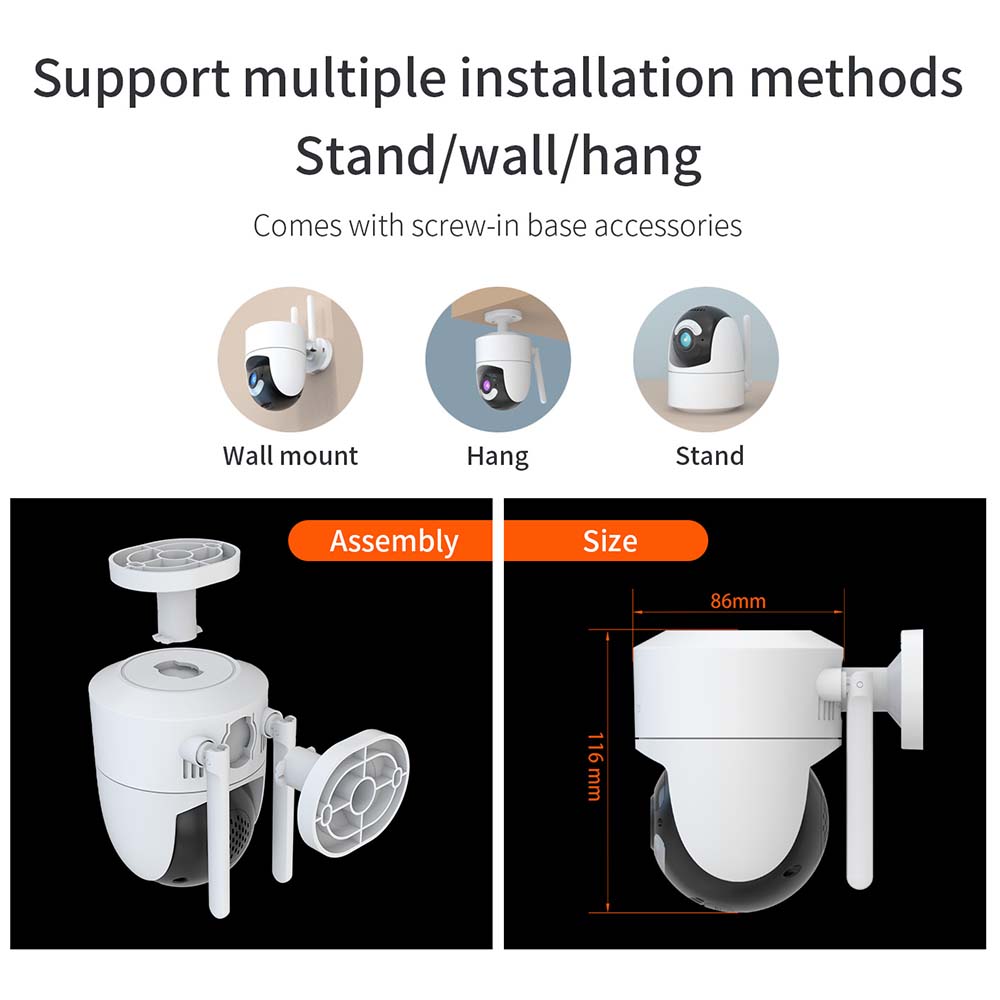 Kamera IP Tuya 5G WIFI 6MP Ale – Home Security Google Camera recenzja i cena