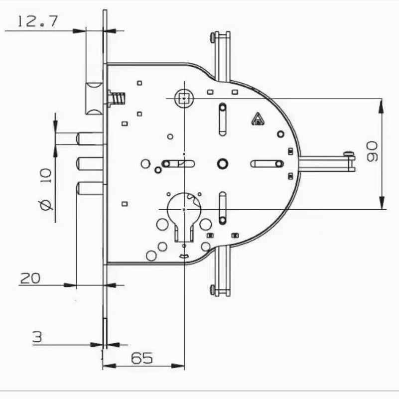 Inteligentna Automatyczna Izra – Home Security Locks recenzja i cena